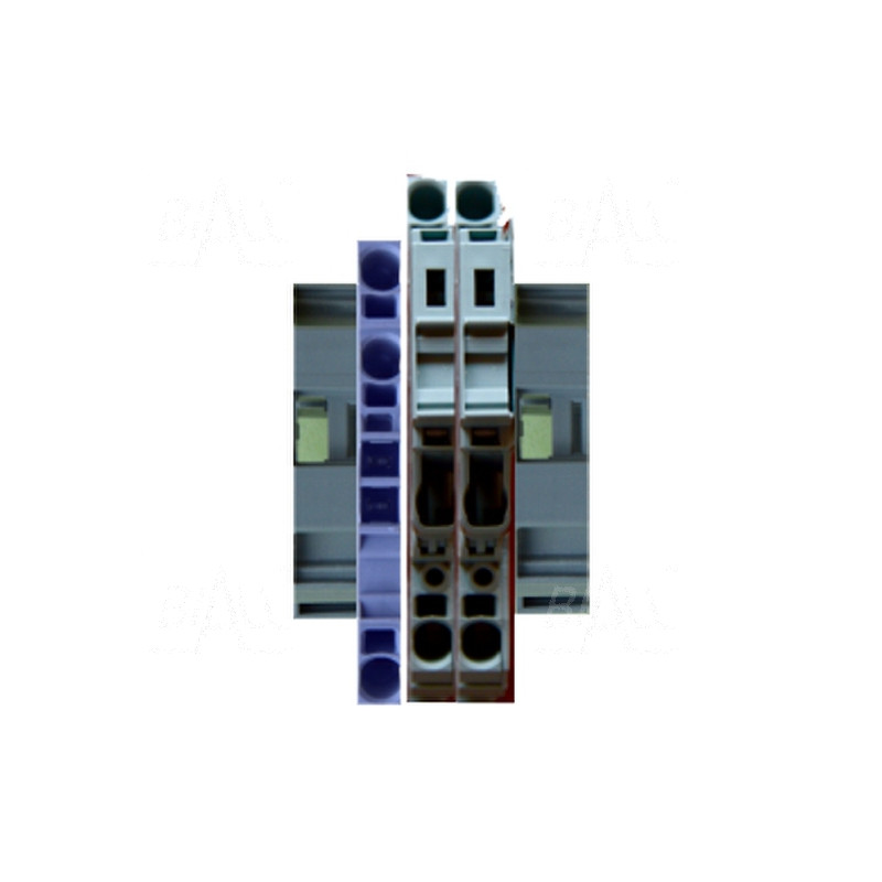 Zestaw do montażu aparatury na szynie DIN: NAPIĘCIE 1 faza 1P3W WAGO