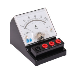 Amperomierz analog. szkolny DCA-1S, 50mA-500mA-5A DC