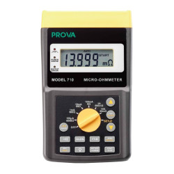 
       PROVA 710 Mikroomomierz 10A  rozdz. 1 uOhm
     