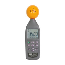 TES593R Miernik pola elektromagnetycznego 3 osiowy 10MHz-8GHz 108V/m