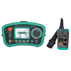 KEW6516BT-EV2 Wielofunkcyjny miernik instalacji el. Bluetooth + adapter EVSE KEW8602
