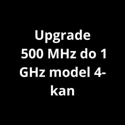 SDS-5000X-4BW10 aktualizacja 500 MHz do 1 GHz model 4-kan (oprogramowanie)
