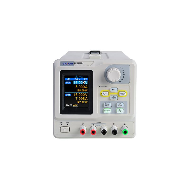 SPD1168X zasilacz lab. programowalny DC 16V/8A, moc 128W