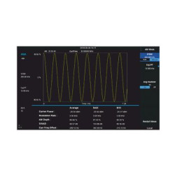SVA-1000X-AMA funkcja analizy modulacji analogowej, w tym AM, FM (oprogramowanie)
