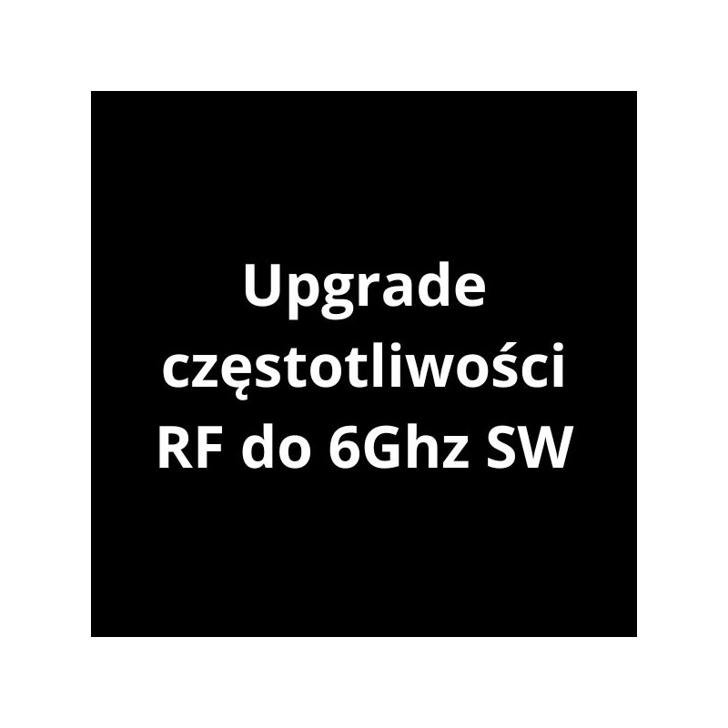 SSG-5000X_F60 Upgrade częstotliwości RF do 6Ghz SW (oprogramowanie)