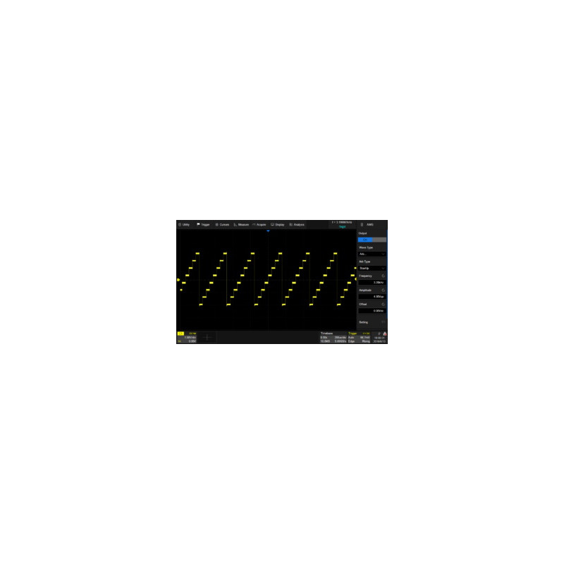 SDS-2000HD-FG wbudowany generator funkcyjny 25Mhz (oprogramowanie)