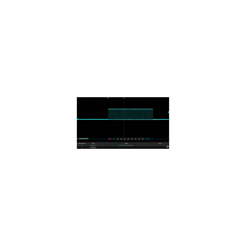 SDS-2000HD-Manchester dekodowanie (oprogramowanie)