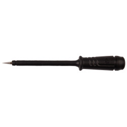 Sonda pomiarowa gn. 4mm PRUEF 2-BK,  6A, czarny