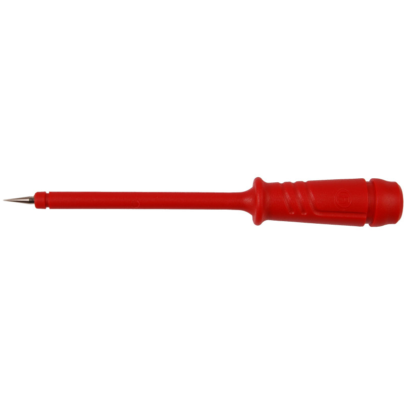 Sonda pomiarowa gn. 4mm PRUEF 2-R,  6A, czerwony