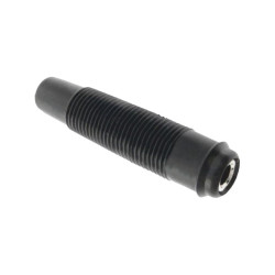 Gniazdo 4mm na przewód KUN 30-BK, 60V/30V~, 16A, czarny