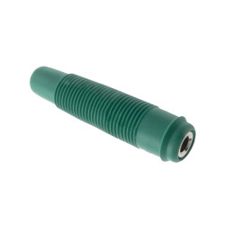 Gniazdo 4mm na przewód KUN 30-GN, 60V/30V~, 16A, zielony