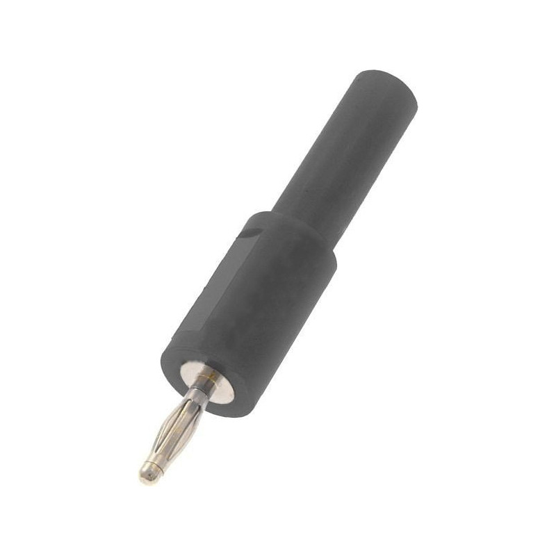 Adapter ADA204-BK gn. bezp. 4mm / wt. 2mm czarny
