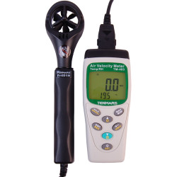 TM403 Anemometr, przepływ,temp.wilg. TENMARS