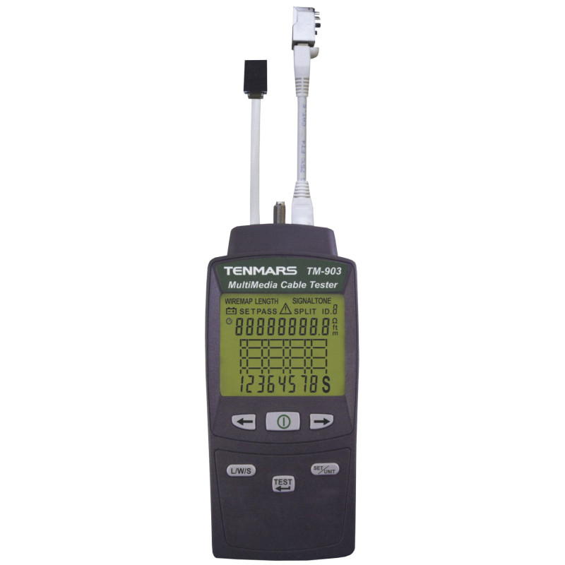 TM903 Tester sieci LAN , telefonicznej i video  TENMARS
