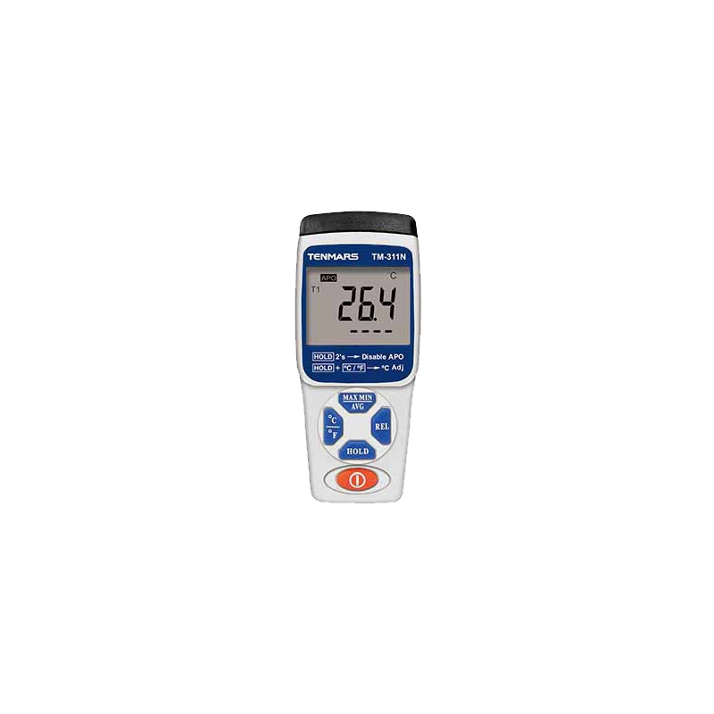 TM311N Termometr 1 kanał (-200 do 1372°C) typ K TENMARS