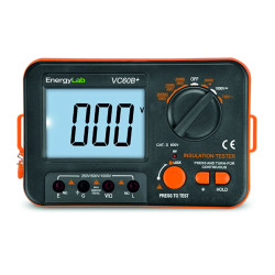 VC60B+ Miernik rezystancji izolacji 250V - 1000V 2GOhm EnergyLab