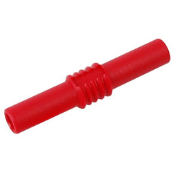 Adapter bezp. gn.-gn. 4mm AD410-R 19A, czerwony