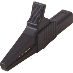 Krokodylek bezp. gn. 4mm KK262-BK CAT II 1000V 19A czarny