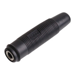 Gniazdo 4mm na przewód GP430-BK 24A czarny