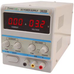 Zasilacz lab 302D 30V/2A DC LED PowerLab