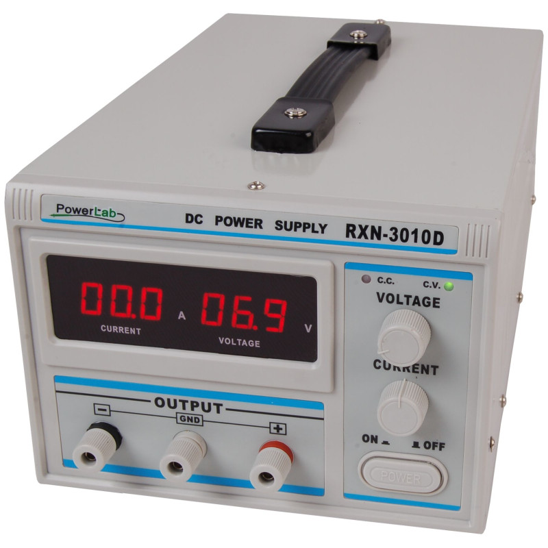 Zasilacz lab 3010D 30V/10A DC LED PowerLab