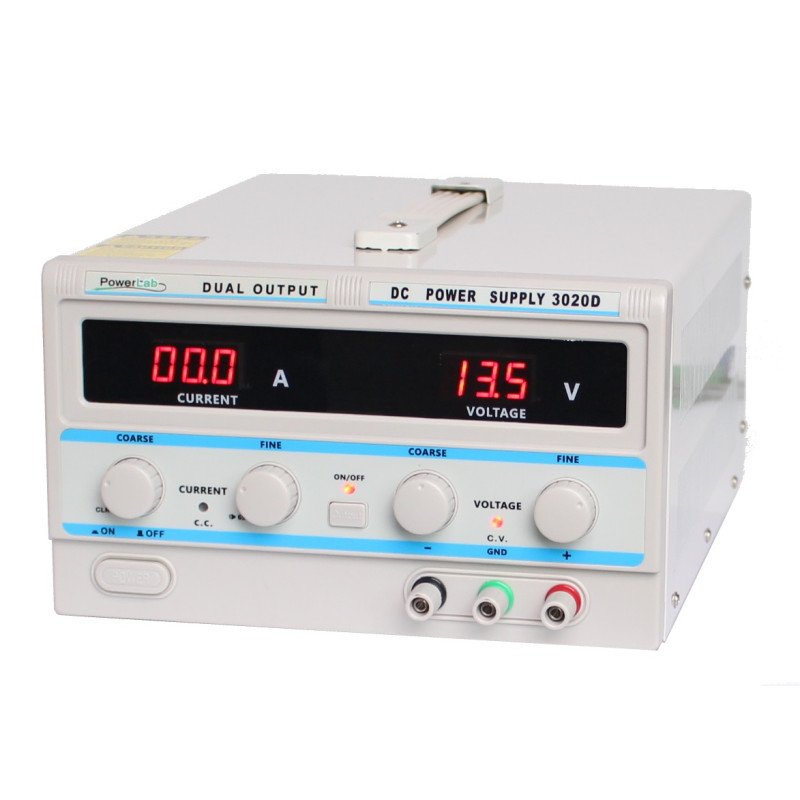Zasilacz lab 3020D 30V/20A DC LED PowerLab