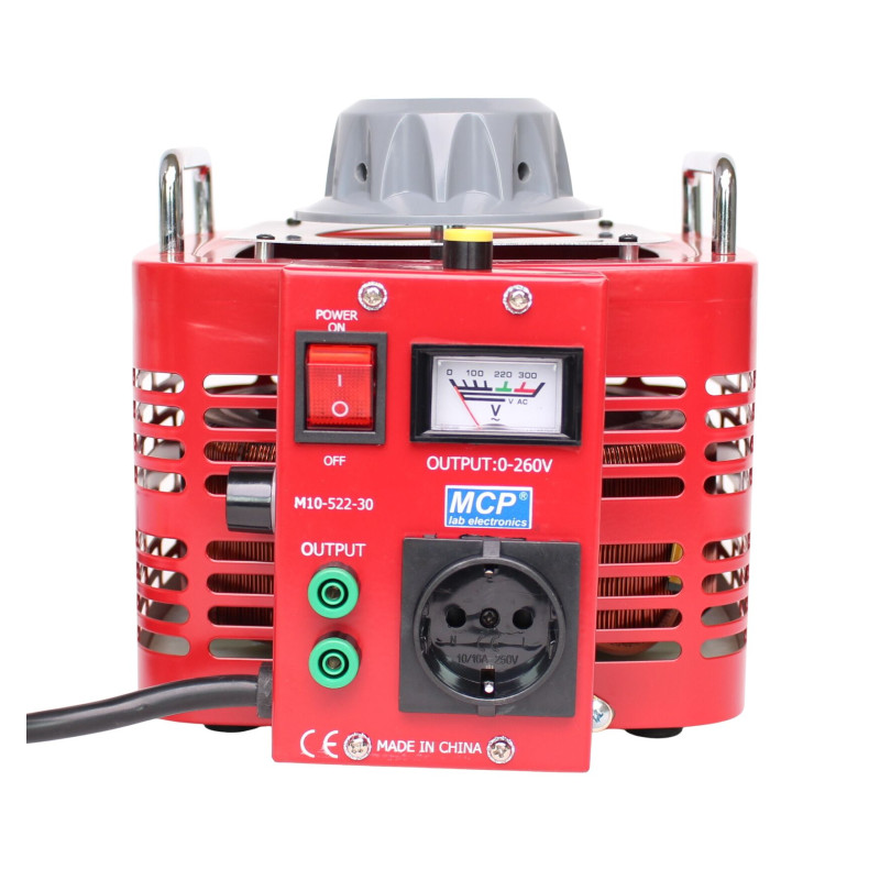 Autotransformator reg.  M10-522-30 260V/12A 3kVA MCP