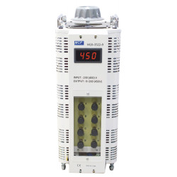 Autotransformator reg.  M10-3522LED-09 450V/12A 9000VA (3x3000VA) trójfazowy MCP