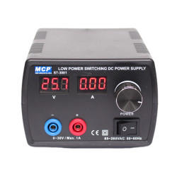 Zasilacz lab. S7-3001 DC 0-30V/1A MCP