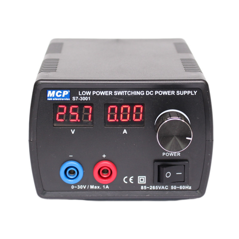 Zasilacz lab. S7-3001 DC 0-30V/1A MCP