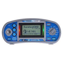 MET-MI3100 SE EurotestEASI + Program PC + Zestaw do uziemienia