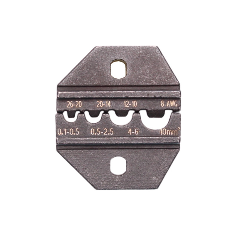 OPT LY-11 szczęki do końcówek nieizolowanych 0,1-10mm2 do PA-6B, LY, BN