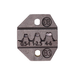 OPT LY-03B szczęki do konektorów nieizolowanych 0,5-6mm2 do PA-6B, LY, BN