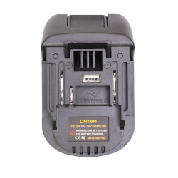 OPT DM18M Adapter akumulatorów Milwaukee do elektronarzędzi Makita 18V