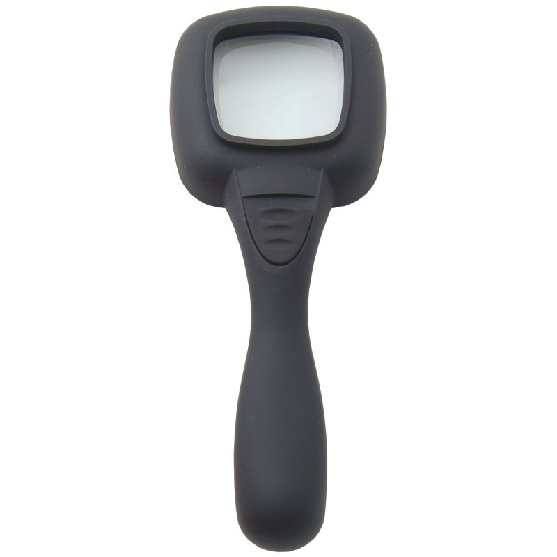Lupa ręczna LR-1 podświetl. 65mm/4x,  6 LED