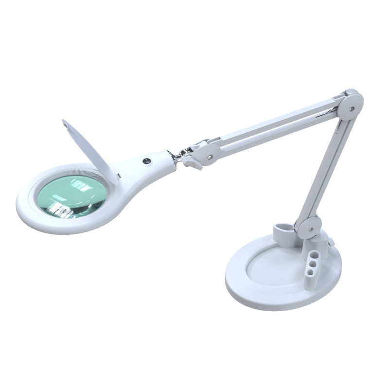 Lampa biurkowa LED SMD z lupą (127mm) 8066LED-A-B3 5D 9W