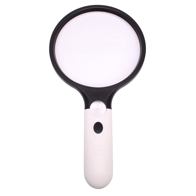 Lupa ręczna 138mm/2x 25mm/30x z podświetleniem LED