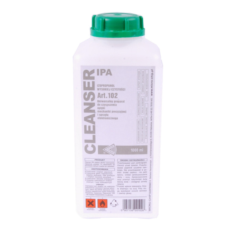 Cleanser IPA ISOPROPANOL 1 litr płyn