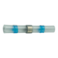 KLTCB Łącznik termokurczliwy z cyną 1,5-2,5mm2 niebieski 100szt.