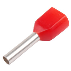 KR010010x2 R Tulejka izolow. 2x 1,0mm2x10   100szt