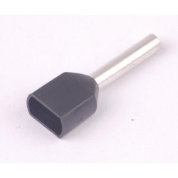 KR015012x2 BK Tulejka izolow. 2x 1,5mm2x12  100szt