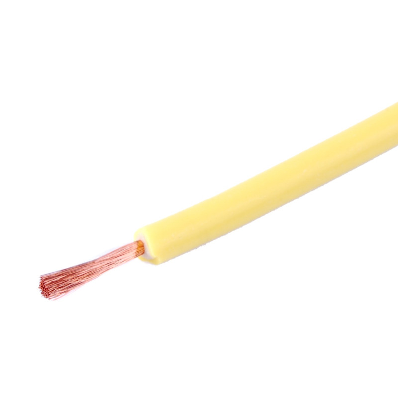 Przewód silikonowy Li2G-1,0mm2  20A Y żółty
