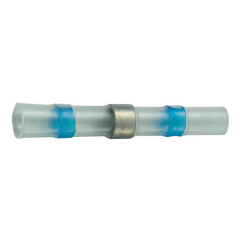 Łącznik termokurczliwy z cyną SWT fi 4.4mm niebieski 100szt