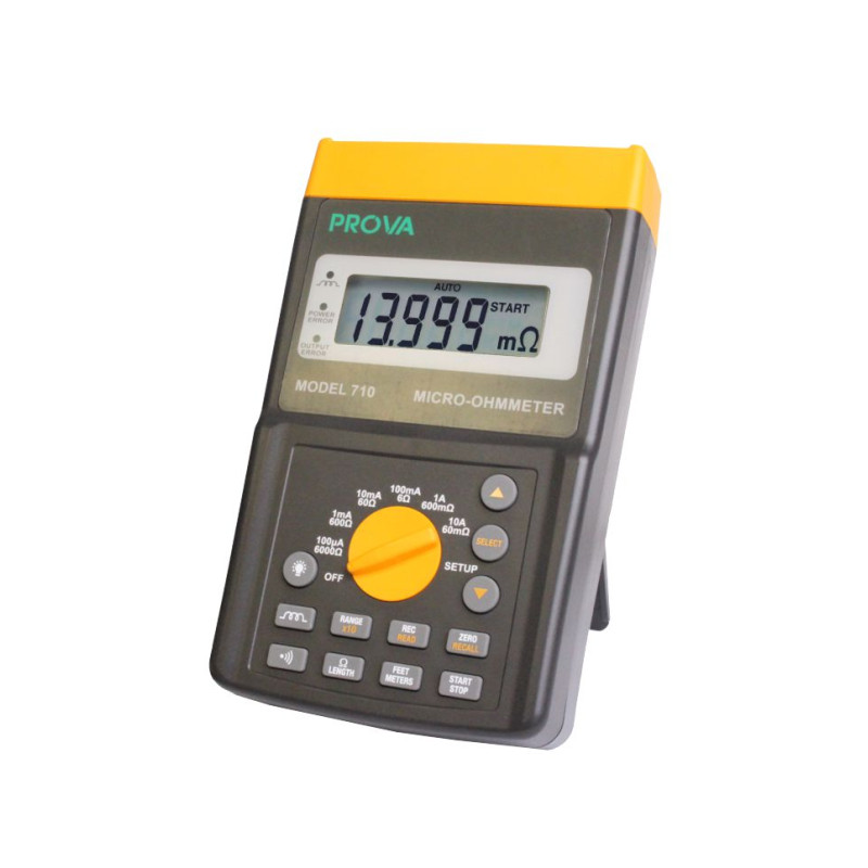 
       PROVA 710 Mikroomomierz 10A  rozdz. 1 uOhm
     