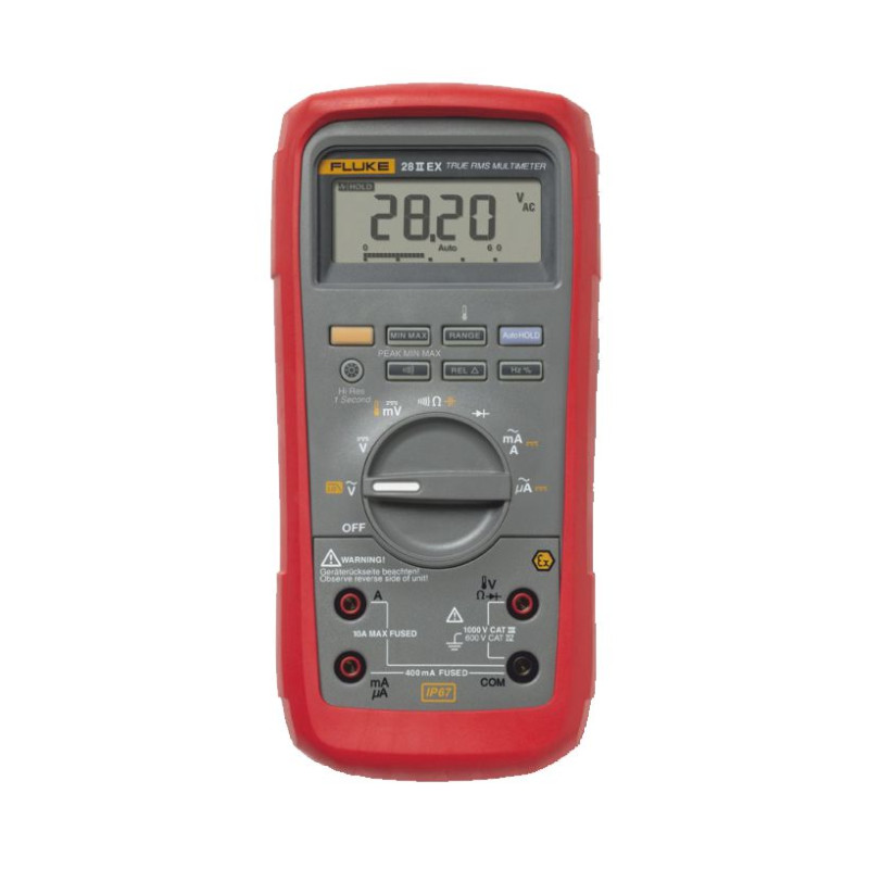 
       FLUKE 28-II EX Multimetr przemysłowy iskrobezpieczny Fluke
     
