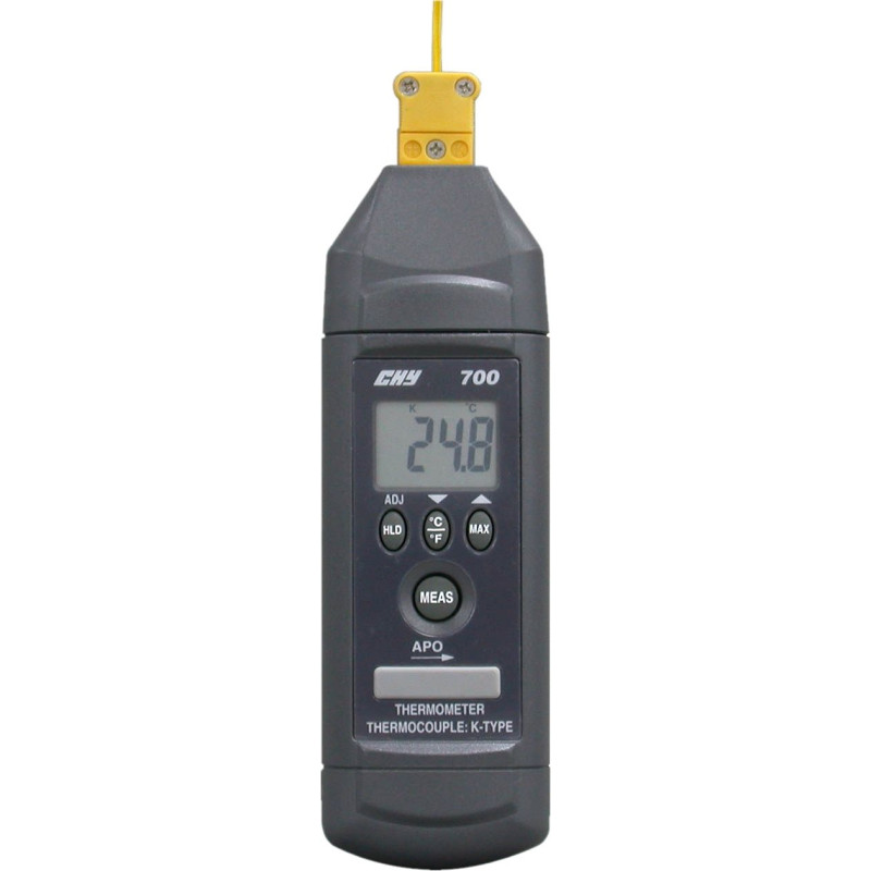 CHY700T Termometr 1 kanał (-100 do 850°C) typ K