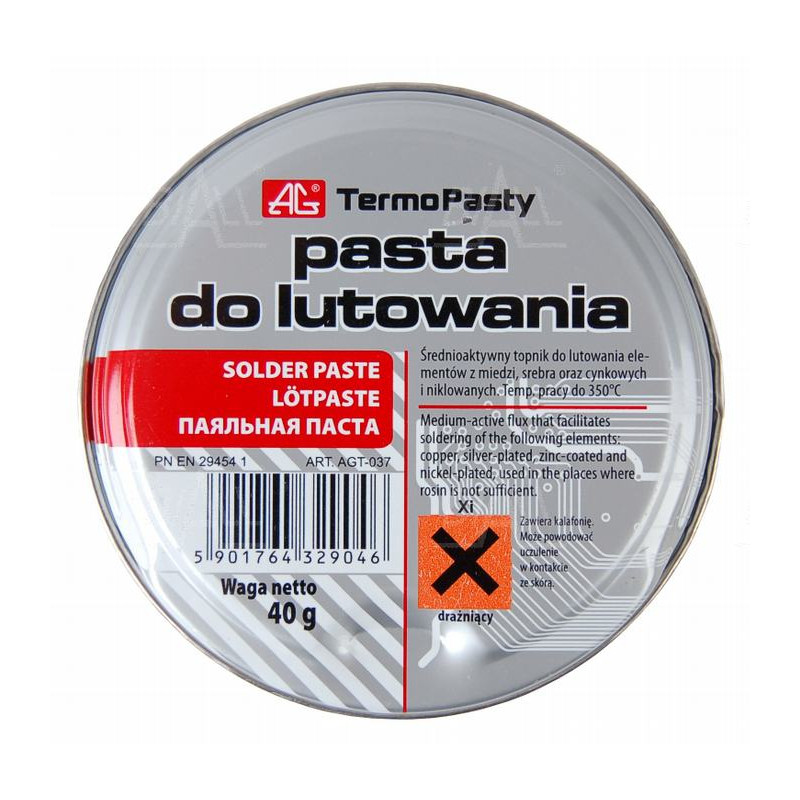 Pasta lutownicza AGT-037 40g