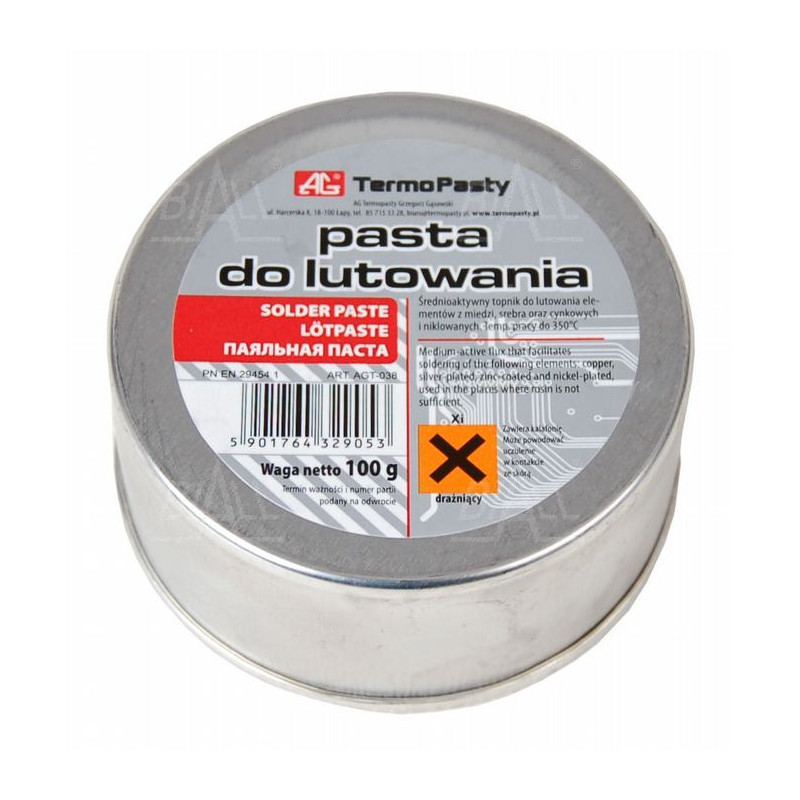 Pasta lutownicza AGT-038 100g