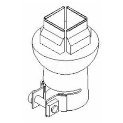 Nasadka QFP 40x40  XY626/Q855PG/Q706        XYTR