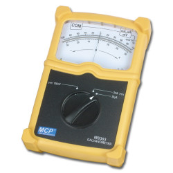 
       MS303 Galwanometr 30uA-3mA, 100mV magnetoelektryczny
     